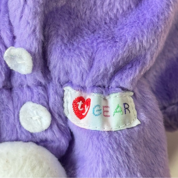 Ty Beanie Kids 9" Ginger Easter Plush Stuffed Animal Toy Doll 2000 - Picture 9 of 9